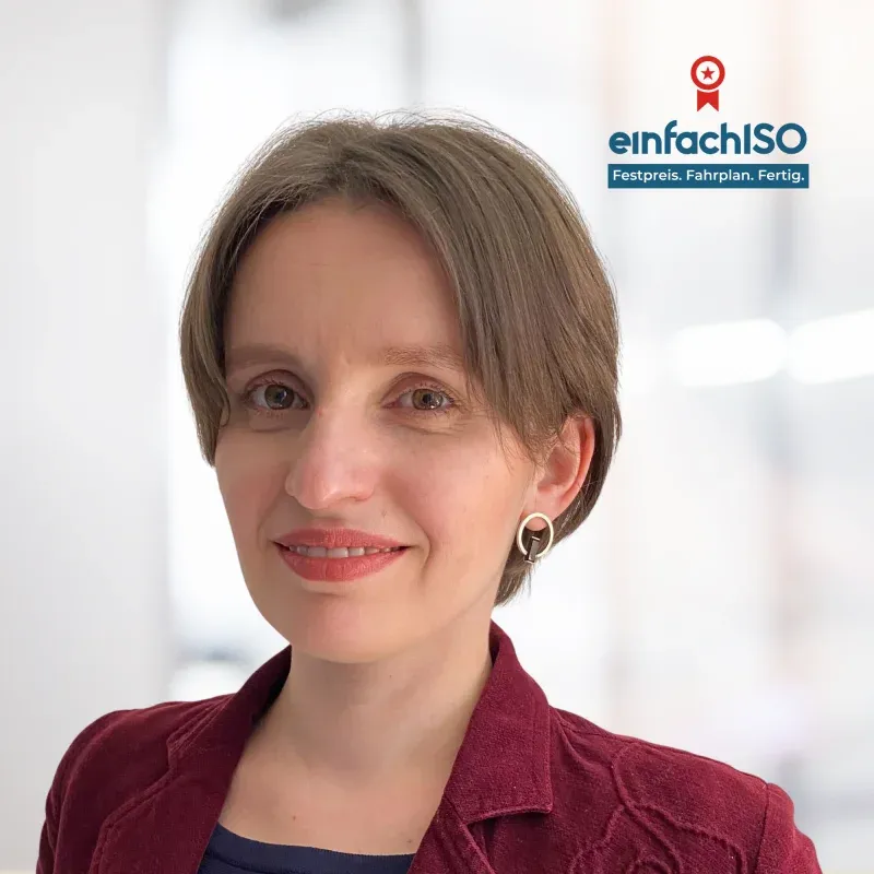 Daria Nachovna, Beraterin Informationssicherheit bei einfachISO