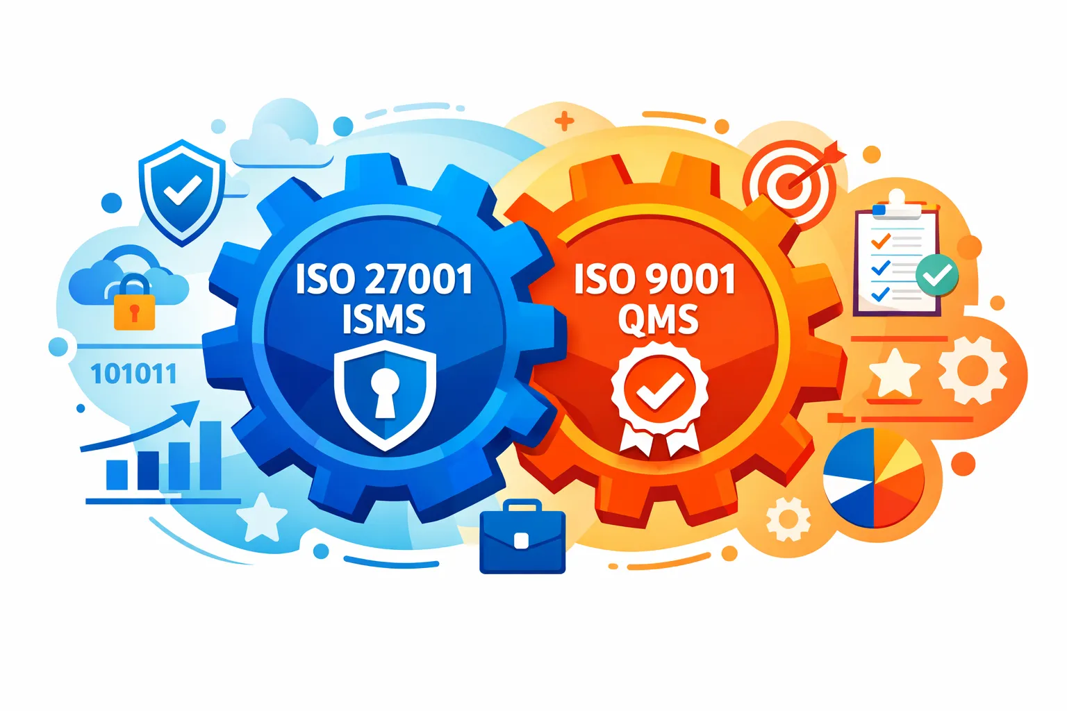 ISO 27001 ISMS mit bestehendem ISO 9001 QMS integrieren