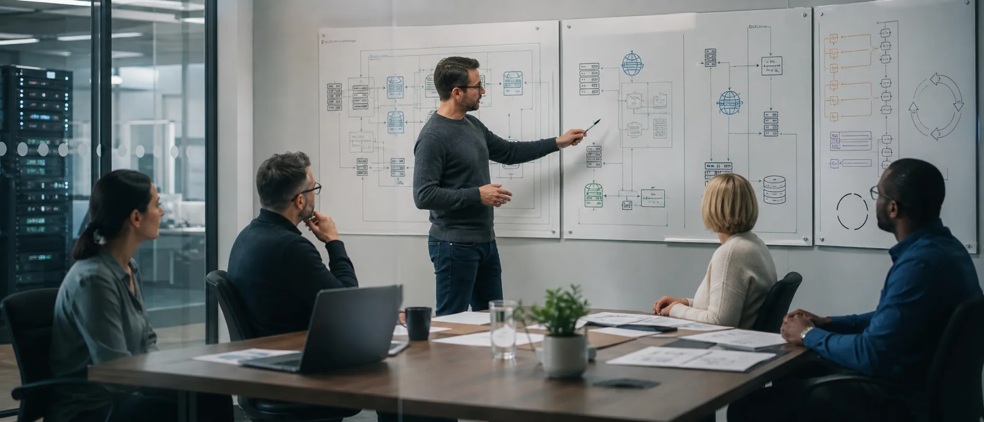 Team bewertet Auswahl, Betrieb und Ausstieg eines Cloud-Dienstes