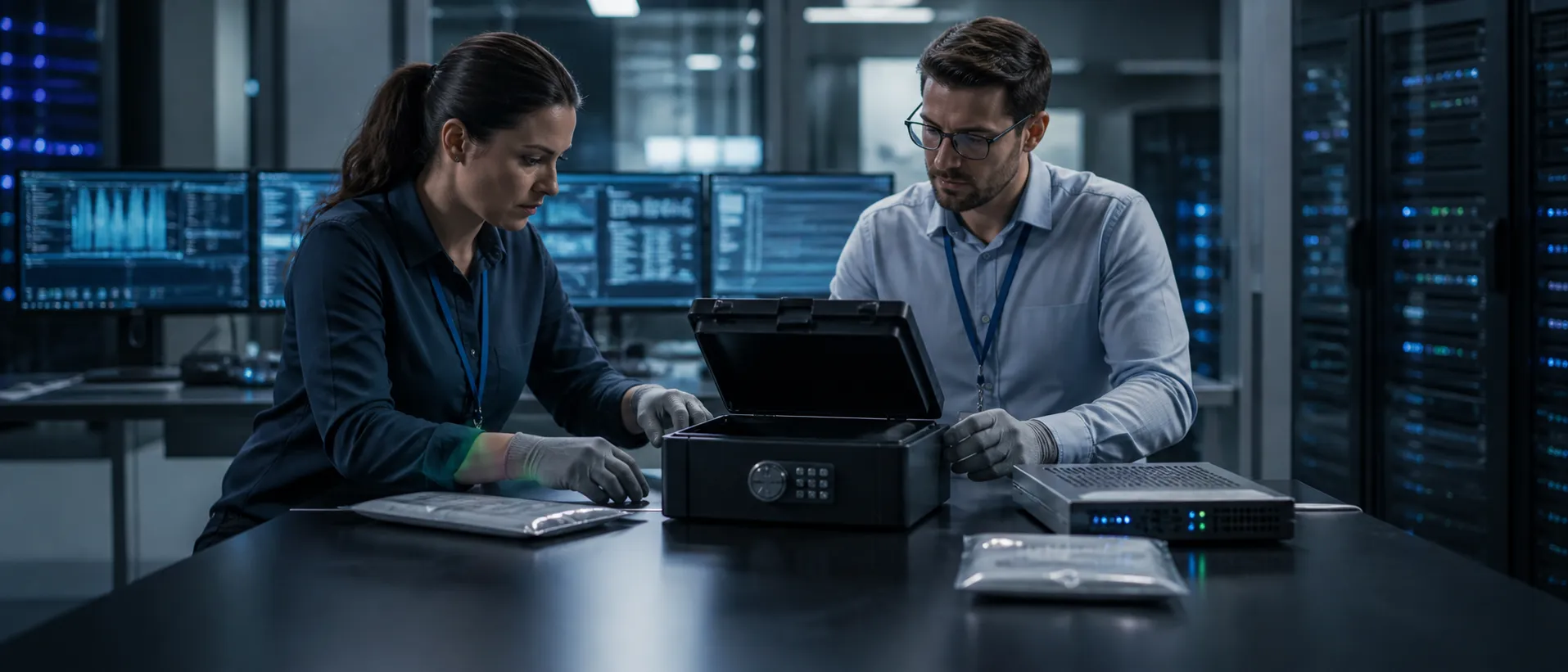 Sichere Verwaltung kryptographischer Schlüssel nach dem Vier-Augen-Prinzip